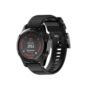 Garmin Fenix 45/6/7 Silicone Strap - Black