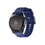 Garmin Fenix 5/6/7 Silicone Strap - Navy Blue