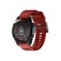Garmin Fenix 5/6/7 Silicone Strap - Red