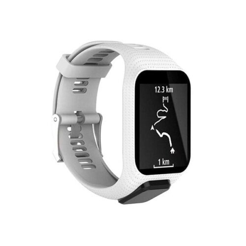 White TomTom Watch Strap Runner 2 3/Spark 2 3/Golfer 2/Adventurer