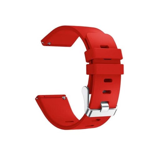 Silicone Band for Fitbit Versa red 1