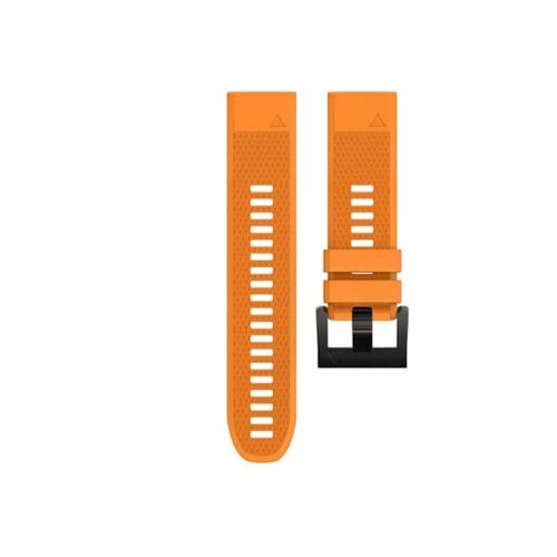 Garmin Fenix 5/6/7 Silicone Strap - Orange