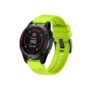 Garmin Fenix 5/6/7 Silicone Strap - Lime Green