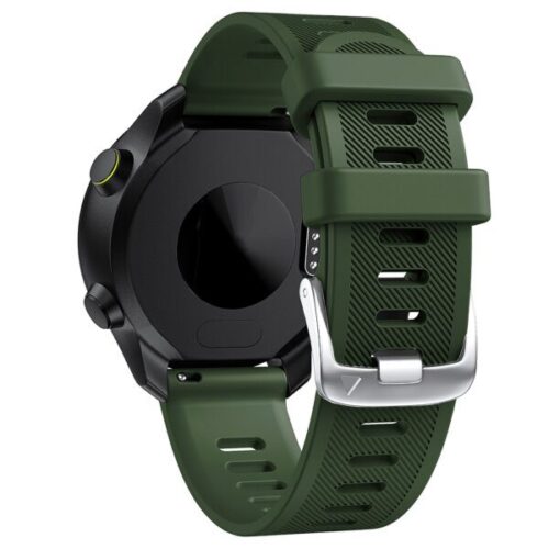 Garmin Forerunner 55 Silicone Strap with Garmin Buckle - Army Green
