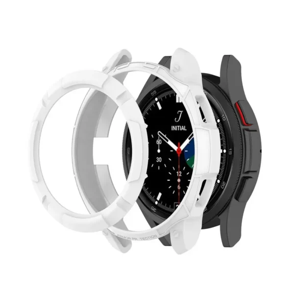 Samsung Galaxy Watch 4 Classic Case Frame - White (46mm) | MDM Electron