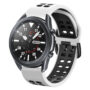 1 (13) Polar Vantage M Silicone Sports Strap - White and Black