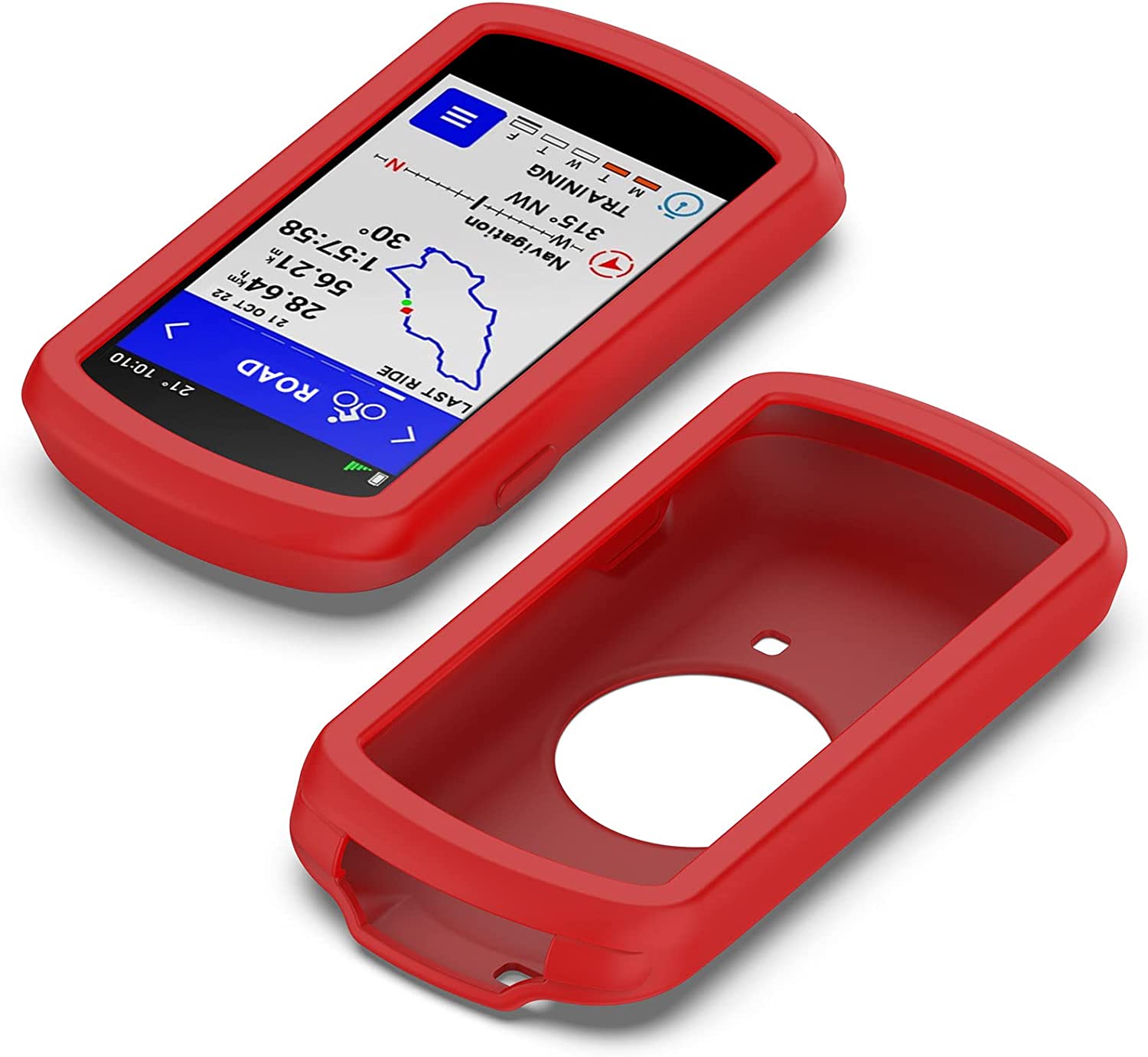 1 Garmin Edge 1030 Protective Case Cover - Red