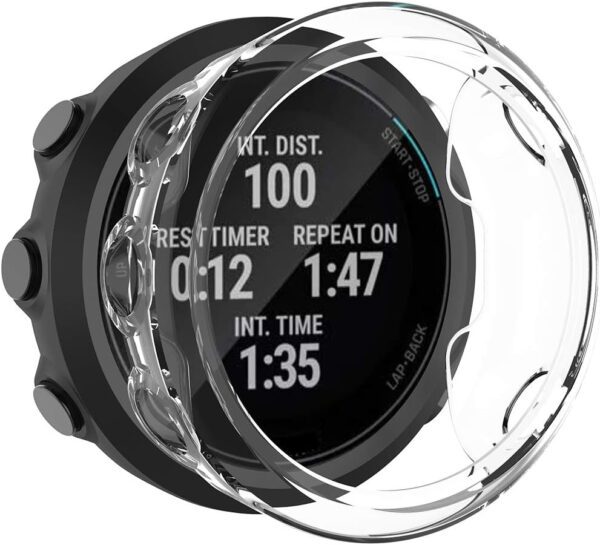 1 Garmin Forerunner 45 TPU Protective Case - Clear