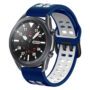 Polar Vantage M Silicone Sports Strap - Dark Blue and White