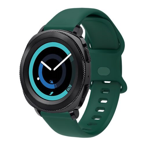 Universal Silicone Strap - Army Green (22 mm)
