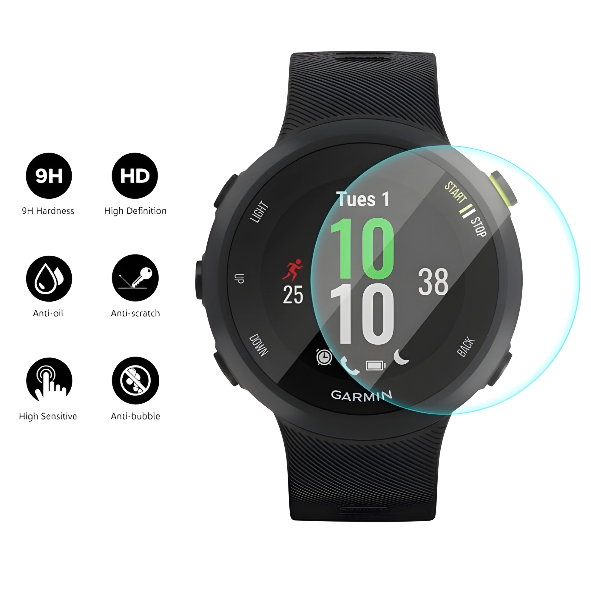 Garmin Forerunner 45/45S Screen Protector