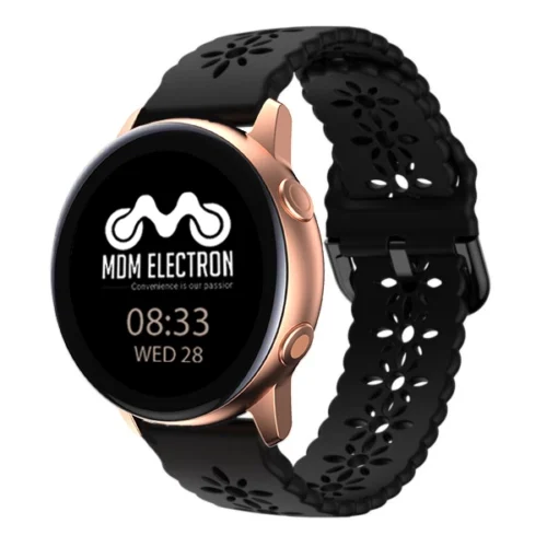 Samsung Galaxy Watch 4/5/6/7/7FE Blossom Silicone Strap