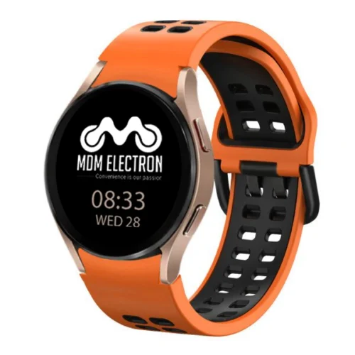 Sports Straps 1st (15) Samsung Galaxy Watch 4/5/6/7/7FE Sports Strap Huawei Watch GT Sport Strap Sqaure Buckle
