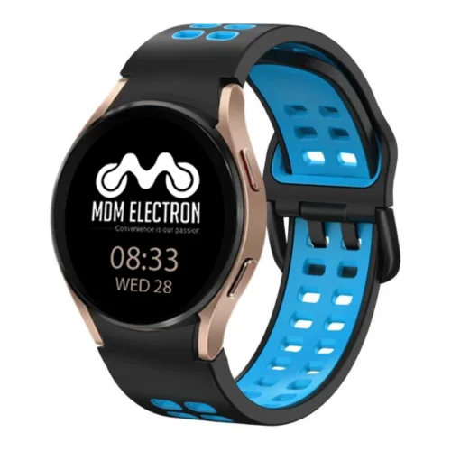 Samsung Galaxy Watch 4/5/6/7/7FE Sports Strap Huawei Watch GT Sport Strap Sqaure Buckle