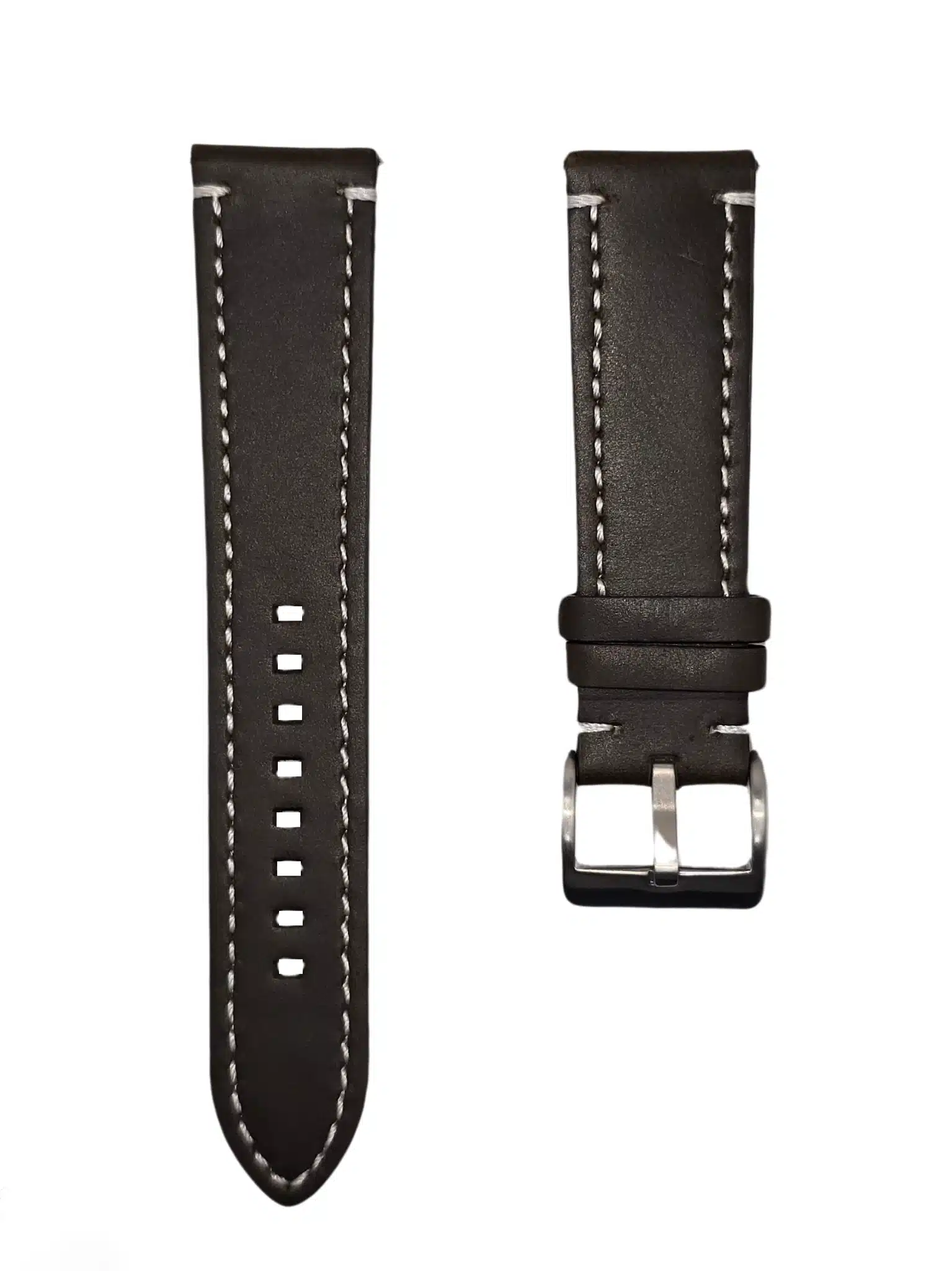Huawei GT4/GT5 Classic Leather Strap with White Stitching