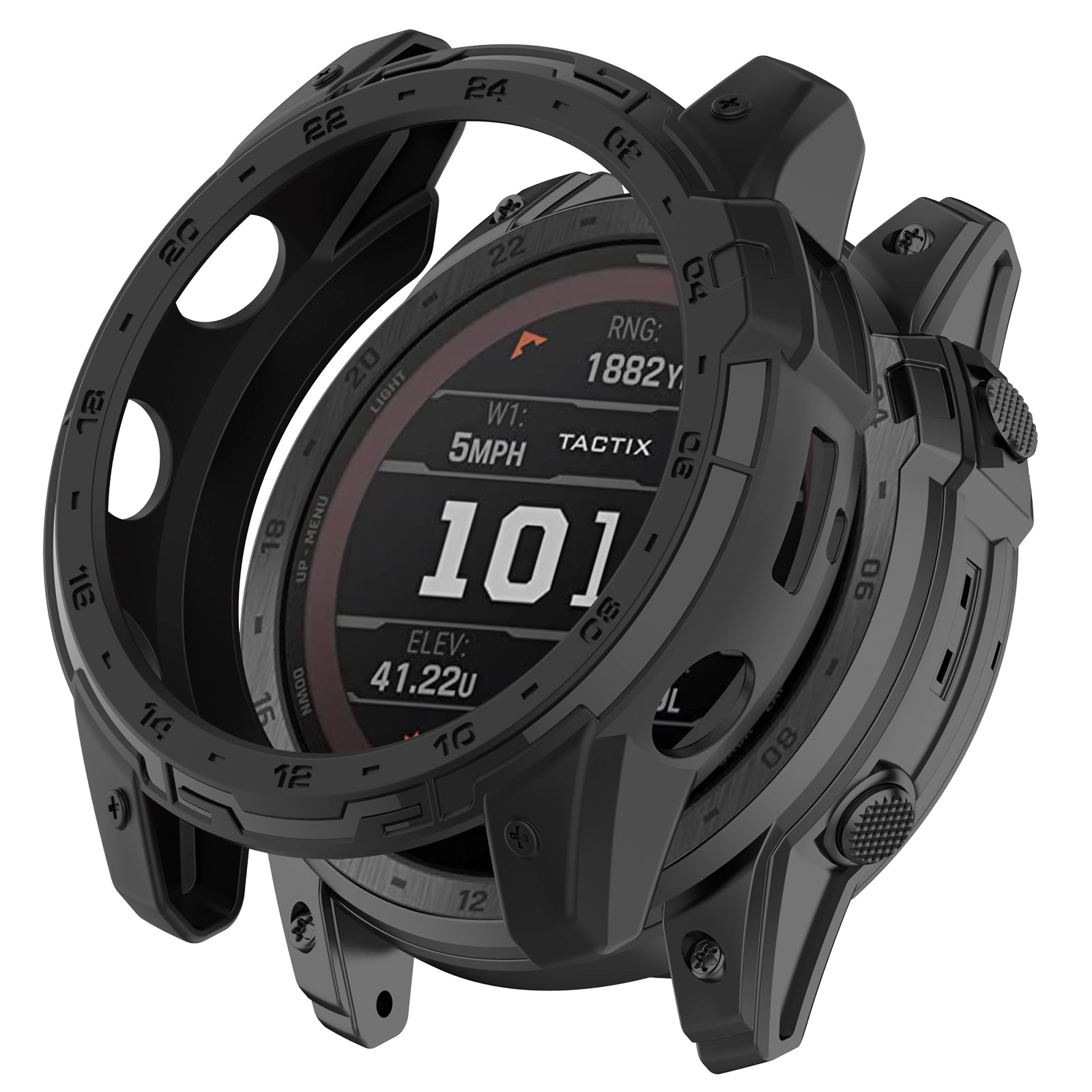Garmin Tactix 7 AMOLED Armor Hollow TPU Protective Case
