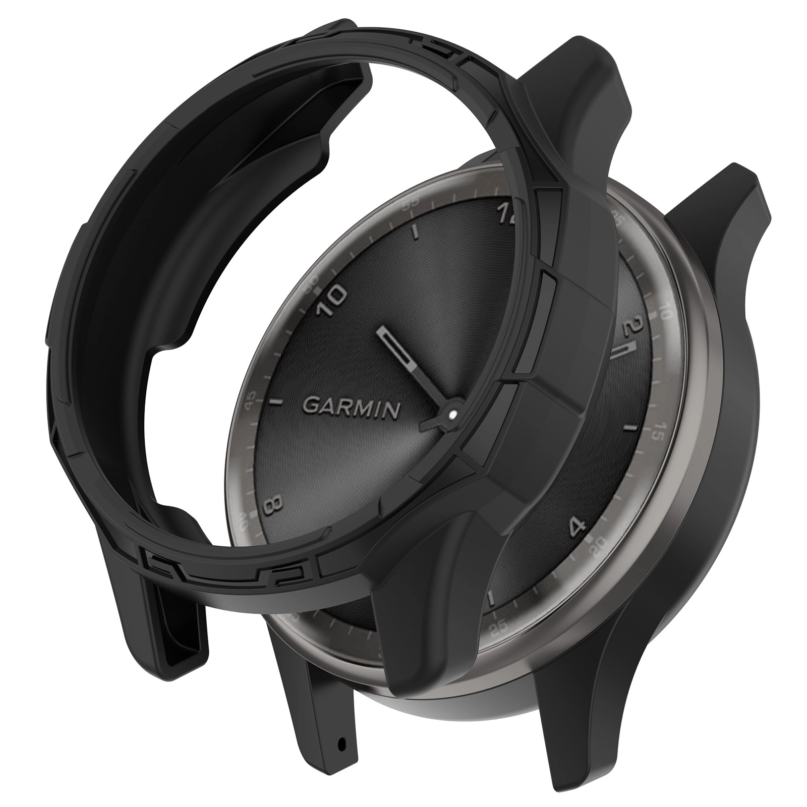 Garmin Vivomove Trend Black protective Case (3) Garmin Vivomove Trend Full Protective Case