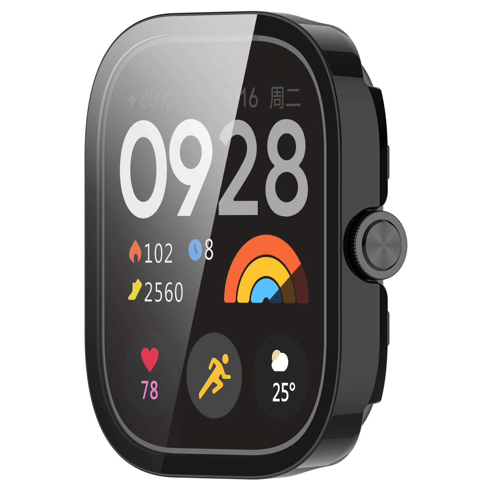 Huawei Redmi Watch 5 Full Protective Case - Black (3)