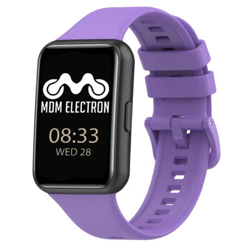 Huawei Watch Fit 2 Silicone Strap -Lilac Huawei Watch Fit 2 Silicone Strap