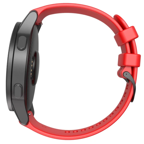 Garmin Vivoactive 5 Silicone Strap - Red | MDM Electron