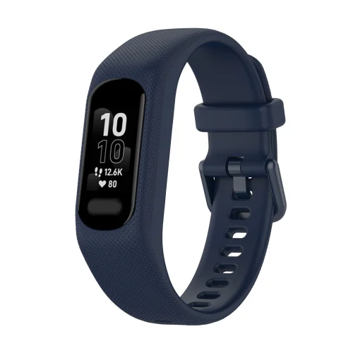 Garmin Vivosmart 5 Silicone Strap - Navy (1) Garmin Vivosmart 5 Silicone Strap