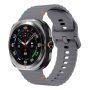 Samsung Galaxy Watch Ultra Wave Stitched Strap - Light Grey (1) Samsung Galaxy Watch Ultra Wave Stitched Strap, Samsung Galaxy Watch 8 Silicone Wave Straps
