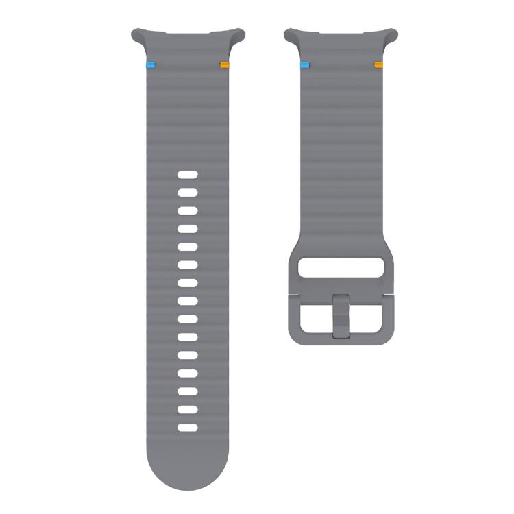 Samsung Galaxy Watch Ultra Wave Stitched Strap - Light Grey (5)